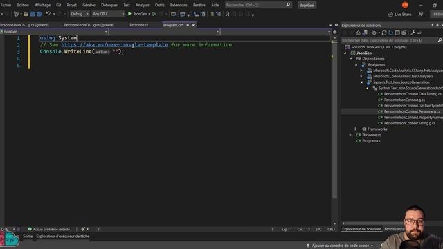 Nouveauté .NET 6 + Visual Studio 2022 : JSON Source Generator, une BOMBE pour la performance ! смотреть онлайн