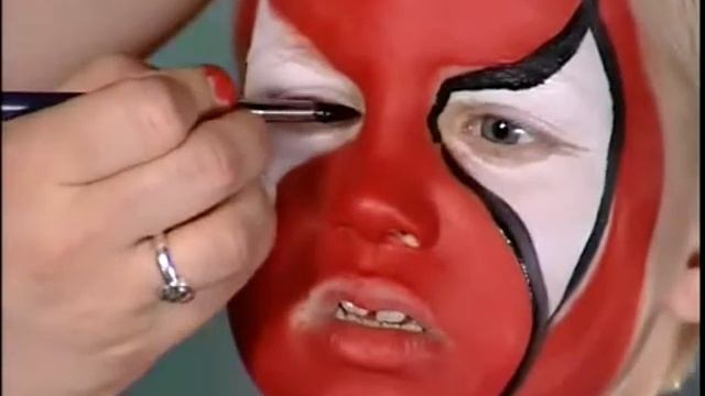 Мастер класс аквагрим Спайдермэн. Face Painting (faceart) Spiderman.