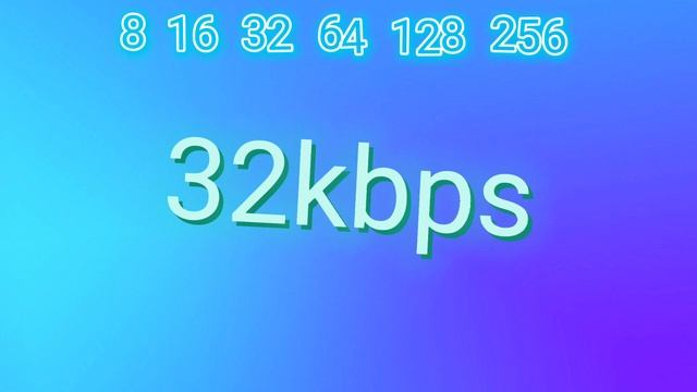 8 vs 16 vs 32 vs 64 vs 128 vs 256 kbps. Cравнение битрейта mp3 смотреть онлайн