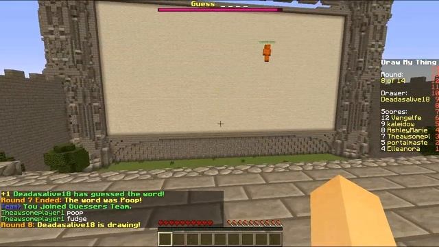 Minecraft Draw My Thing | Poop | w/ The Girls смотреть онлайн