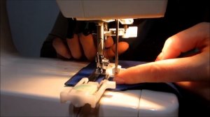 Как сделать ПЕТЛЮ ДЛЯ ПУГОВИЦЫ - Выполнение петли автомат. Швейная машина Janome