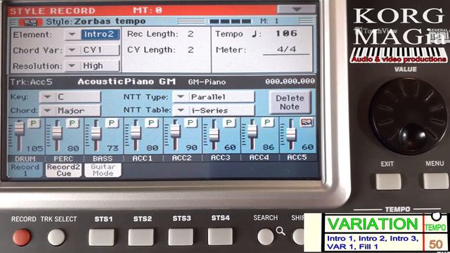 Когда нужна мгновенная смена скорости темпа ⭐ Jumping change of TEMPO in KORG Pa900 style смотреть онлайн