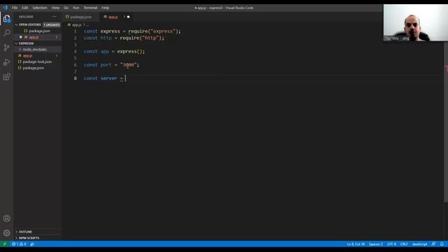 קורס NODEJS EXPRES - חלק 2 ??מתקינים EXPRESS כמודול ומפעילים שרת שמשדר JSON פשוט смотреть онлайн