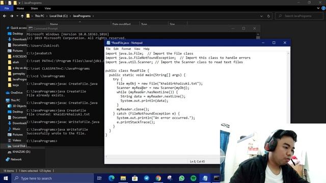File Handling Tutorial in Java (Malay) смотреть онлайн