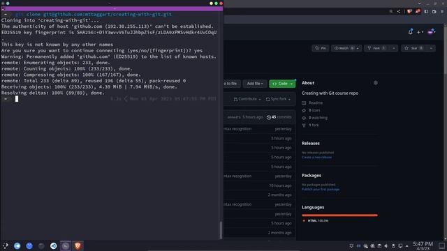 Creating With Git | 0-2: Setup смотреть онлайн