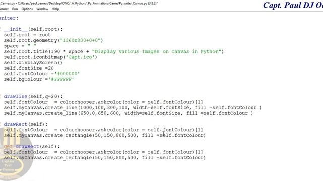 How to Create a Complete Application using Canvas in Python - Full Tutorial смотреть онлайн