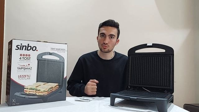 Sinbo SSM-2550 1500 W Tost Makinesi | KUTU AÇILIMI - İNCELEME смотреть онлайн