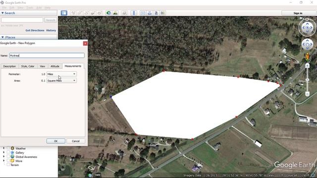 How to Calculate Area and Distance in Google Earth Pro смотреть онлайн