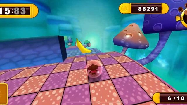 Super Monkey Ball: Sakura Edition - World 4: Colbalt Caverns смотреть онлайн