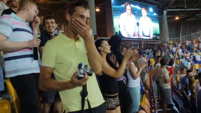 Футбол-2014. "Борисов-Арена" празднует победу смотреть онлайн