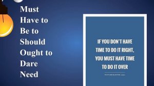 Теория и практика перевода. Модальные глаголы и их перевод