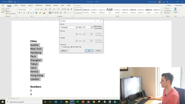 How to Alphabetize in Word смотреть онлайн