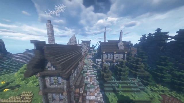 Средневековый замок Timelapse in Minecraft 1.12.2 l #Часть 2 смотреть онлайн