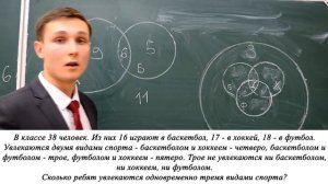 Решение задач с помощью кругов Эйлера