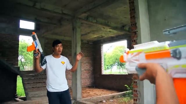 Nerf War Game: S.W.A.T Squad Nerf Guns The Escape Nerf N-Strike Elite