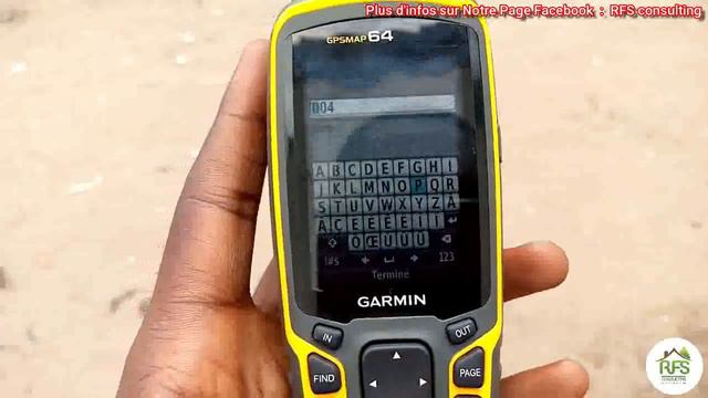 Formation GPS, Manipuler Facilement GPS Garmin, Collecter Des Données Sur Le Terrain, Waypoints