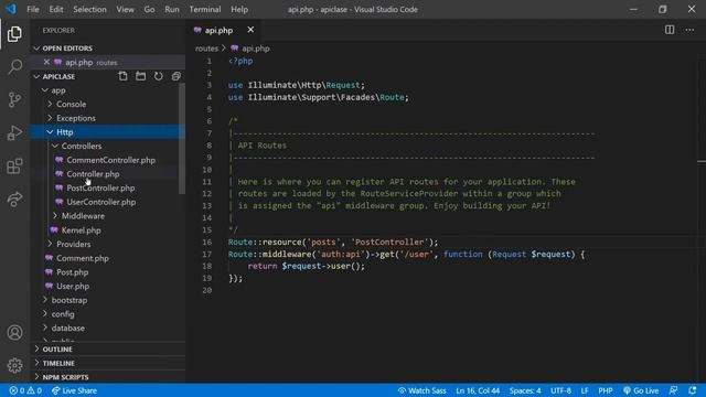 Apirest. Rutas & JSON смотреть онлайн