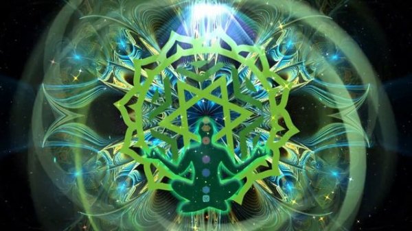Healing Meditation Music - Green Aura Opens Up Chakras - Attracts Good Energy From The Universe