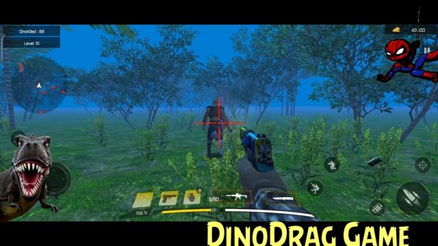 Dinosaur Hunter Shooter - hunting games - Android and iOS Gameplay смотреть онлайн