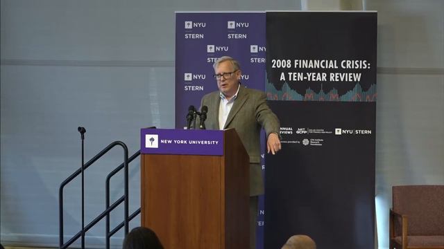 2008 Financial Crisis: A Ten-Year Review conference. Panel on Financial Regulation. смотреть онлайн