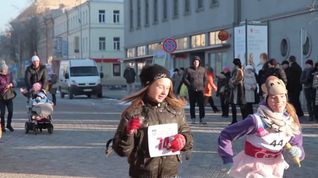 Новогодний забег-2015 смотреть онлайн