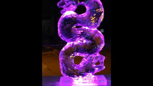Фестиваль ледовых скульптур в г.Елгава смотреть онлайн