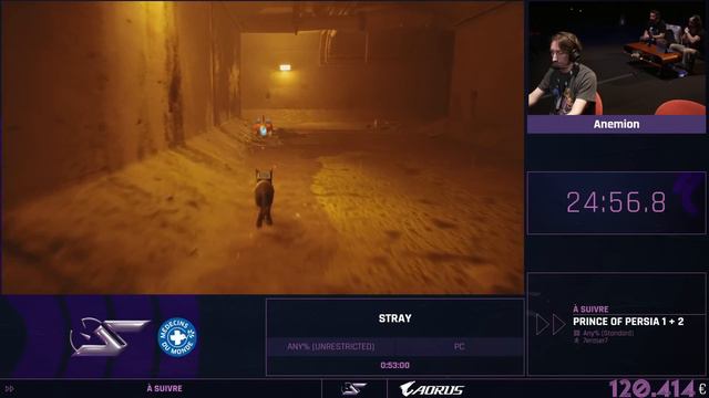 Stray en Any% Unrestricted par Anemion en 49:24.1| SPEEDONS 2024 смотреть онлайн