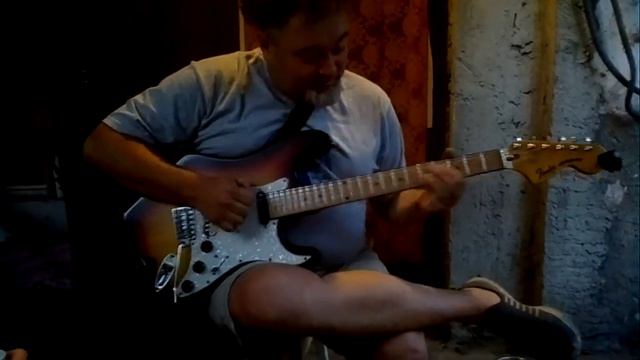 Джими, Джими, ача, ача...на не подключенных гитарах! смотреть онлайн