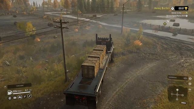 Snowrunner Speedrun: Heavy Burden 1:48 смотреть онлайн