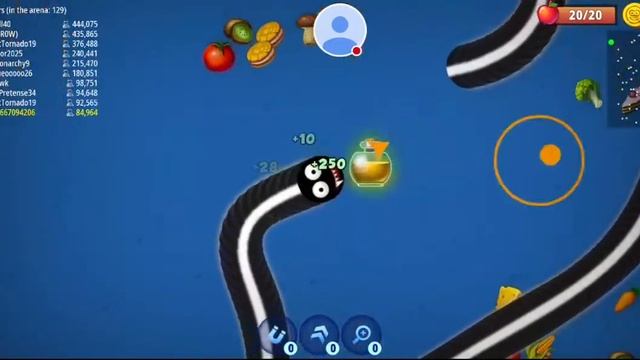 ?TRY163 LIVE best game hungry SLITHER SNAKE?wormszone.io смотреть онлайн