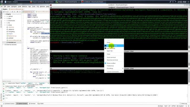 02. PowerShell Empire add-on, obfuscation смотреть онлайн
