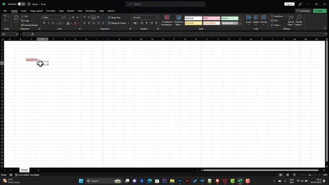 Excel Tutorial 1(Home, Clipboard, cell , row and column) смотреть онлайн