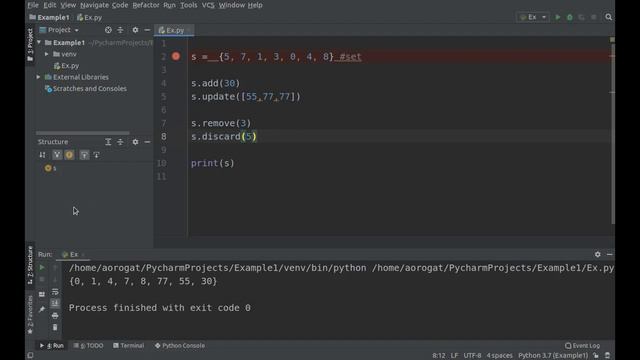 Python_1 - 25 - Collection(Array) - Set {بايثون بالعربى} смотреть онлайн