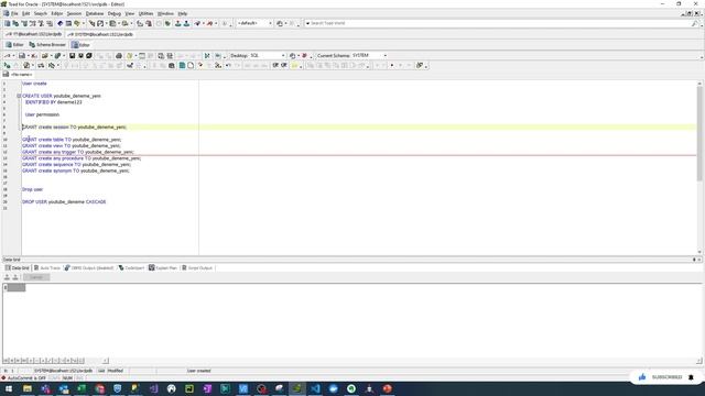 59-Schema Nedir & User Create | SQL Tutorial смотреть онлайн