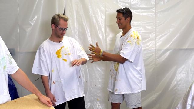 Condiment Bottle Flip Challenge!! смотреть онлайн