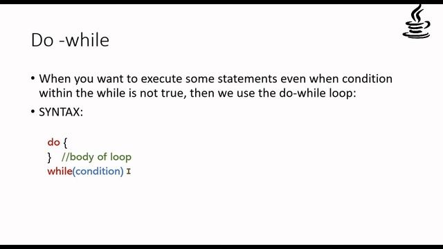 What is java do while loop and how to use java do while loop? смотреть онлайн