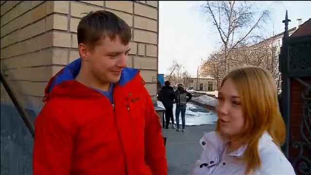 Блиц - опрос - "Утро с вами" 19.03.2015 смотреть онлайн