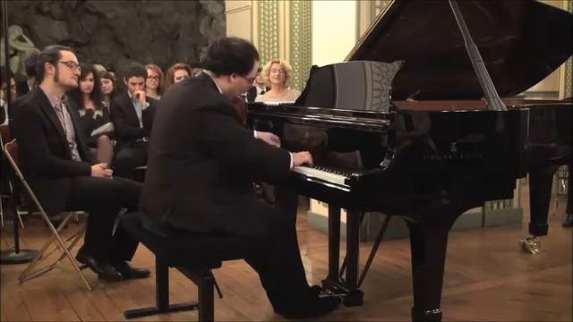J.S.BACH/ A.SILOTI prelude for piano, Jean Dubé смотреть онлайн