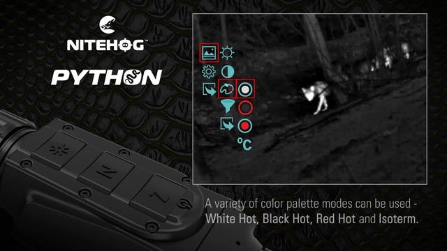 How to use the NITEHOG PYTHON Thermal Spotter? | Video Manual ENG смотреть онлайн