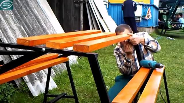 Лёха & скамейка трансформер своими руками , часть 5 смотреть онлайн
