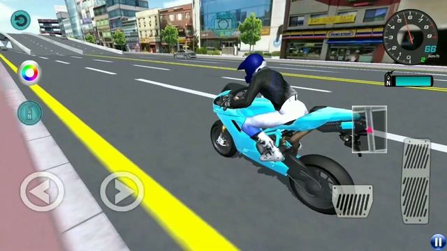 3D Driving Class Motorbike Riding - Gas Station Funny Motorbike Games - Android Gameplay #04 смотреть онлайн