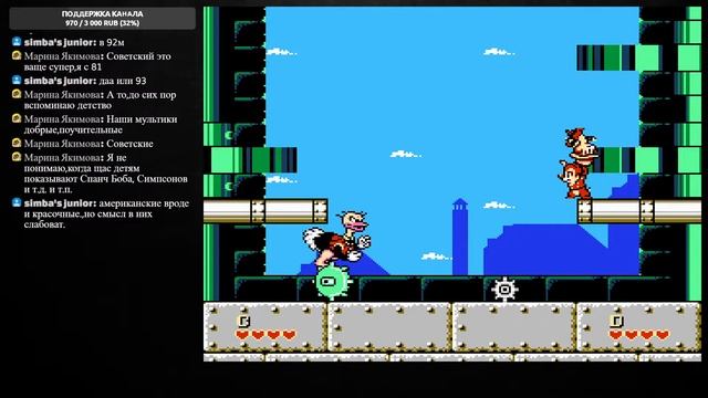 Chip ’n Dale Rescue Rangers / 8 Бит / Играем онлайн в денди ! смотреть онлайн
