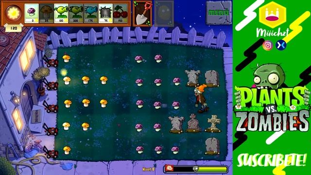 LO JUGUÉ MIL VECES! - PvZ HD Nivel Noche 6 al 10 (IOS) смотреть онлайн
