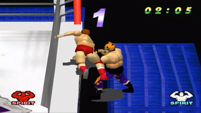 WCW vs. the World PSX Playthroughs - WCW with Jaguar (Tiger Mask) (1080p/120fps) смотреть онлайн