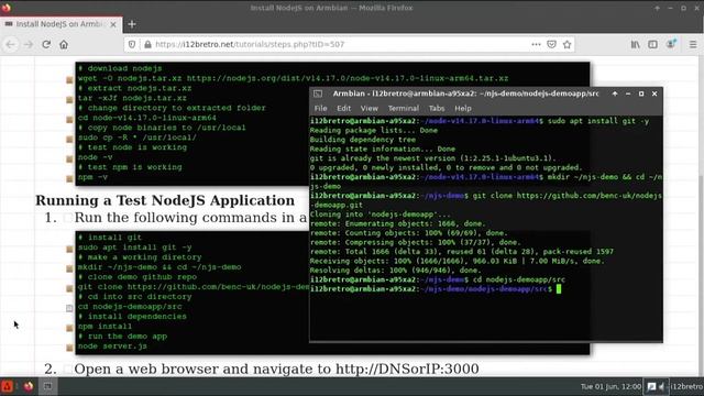 Install NodeJS on Armbian смотреть онлайн