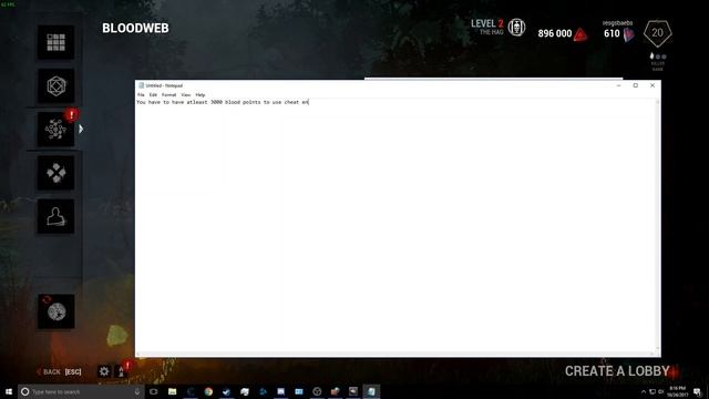 How to use cheat engine on Dead by Daylight for 1.9.2+ (NOT WORKING) смотреть онлайн