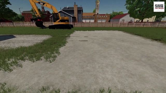 Building Garage With Apartment! | FS22 Construction смотреть онлайн