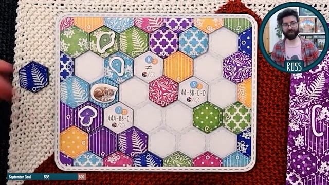 Calico Board Game how to play and playthrough | solo mode смотреть онлайн