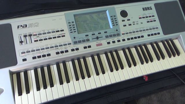 Korg PA 50 synth performing 404EK 2 User Music Style смотреть онлайн