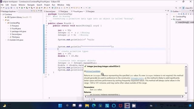 What is Boxing in Java смотреть онлайн